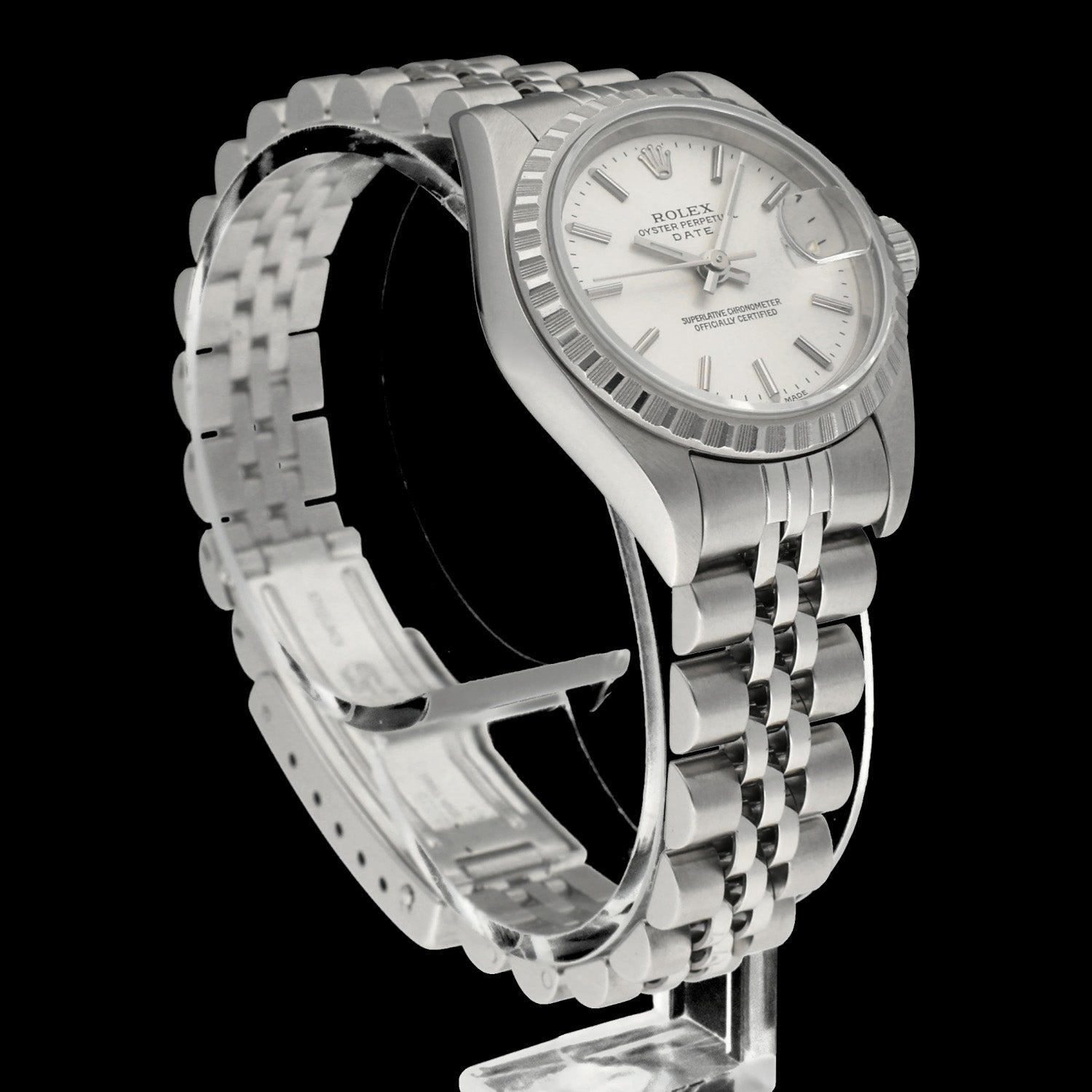 Rolex Oyster Perpetual Lady Date 79240 - 1999 - Rolex horloge - Rolex kopen - Rolex dames horloge - Trophies Watches