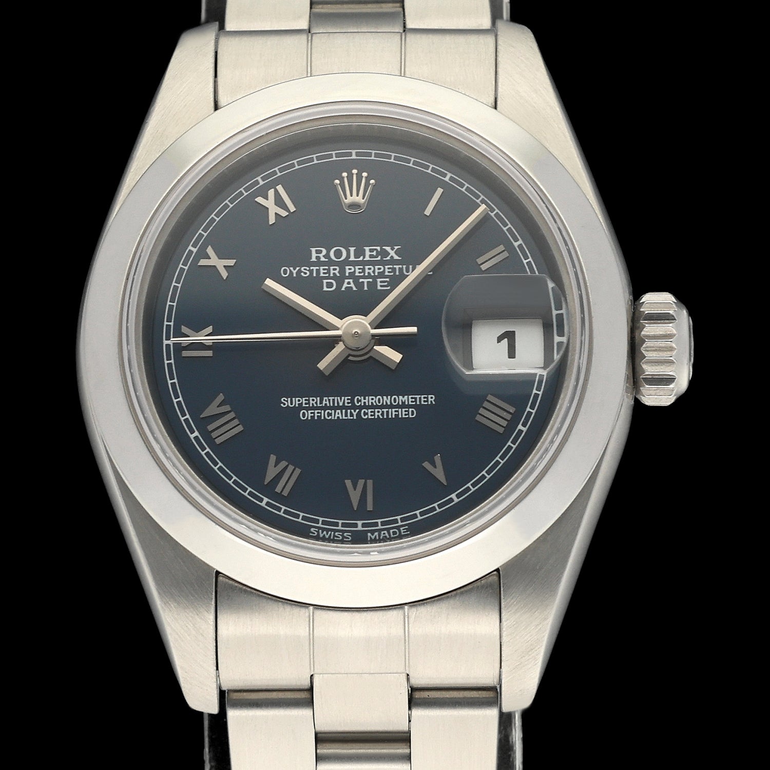 Rolex Oyster Perpetual Lady Date 69160 - 1998 - Rolex horloge - Rolex kopen - Rolex dames horloge - Trophies Watches
