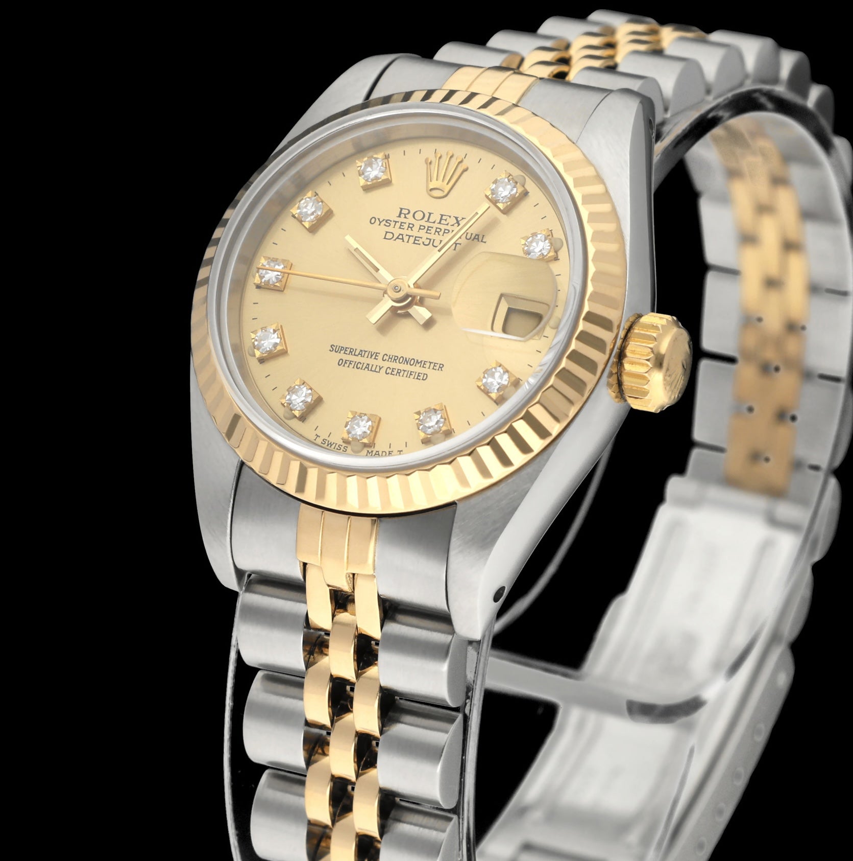 Rolex Lady-Datejust 69173G - 1991 - Rolex horloge - Rolex kopen - Rolex dames horloge - Trophies Watches