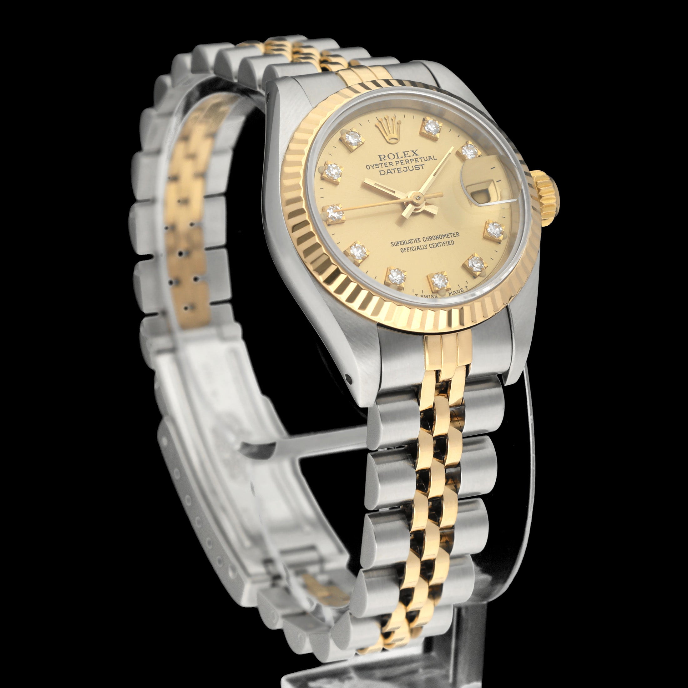 Rolex Lady-Datejust 69173G - 1991 - Rolex horloge - Rolex kopen - Rolex dames horloge - Trophies Watches