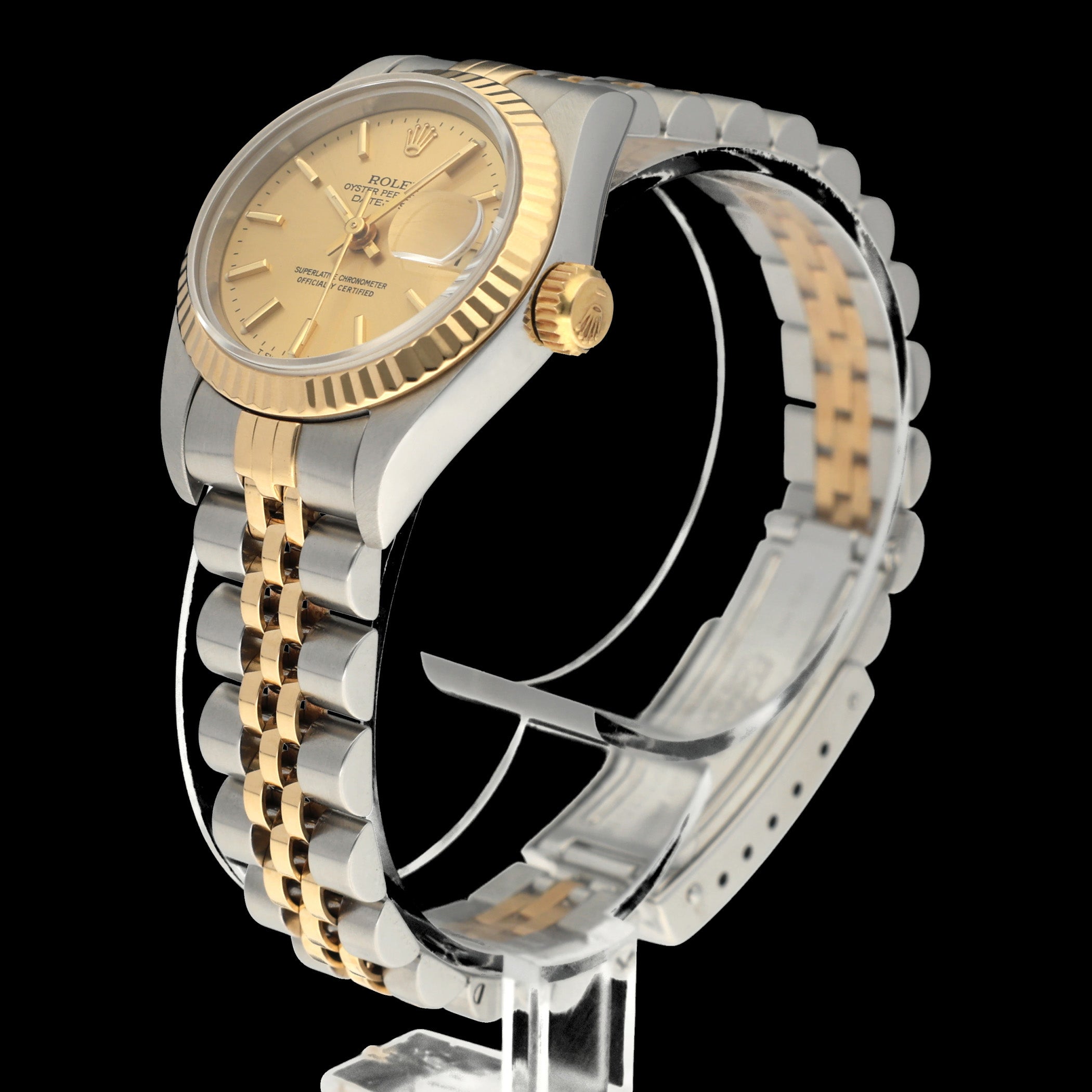 Rolex Lady-Datejust 69173 - 1996 - Rolex horloge - Rolex kopen - Rolex dames horloge - Trophies Watches