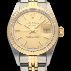 Rolex Lady-Datejust 69173 - 1996 - Rolex horloge - Rolex kopen - Rolex dames horloge - Trophies Watches