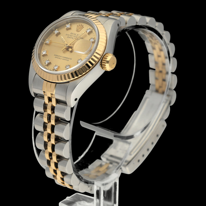 Rolex Lady-Datejust 69173G - 1988 - Rolex horloge - Rolex kopen - Rolex dames horloge - Trophies Watches
