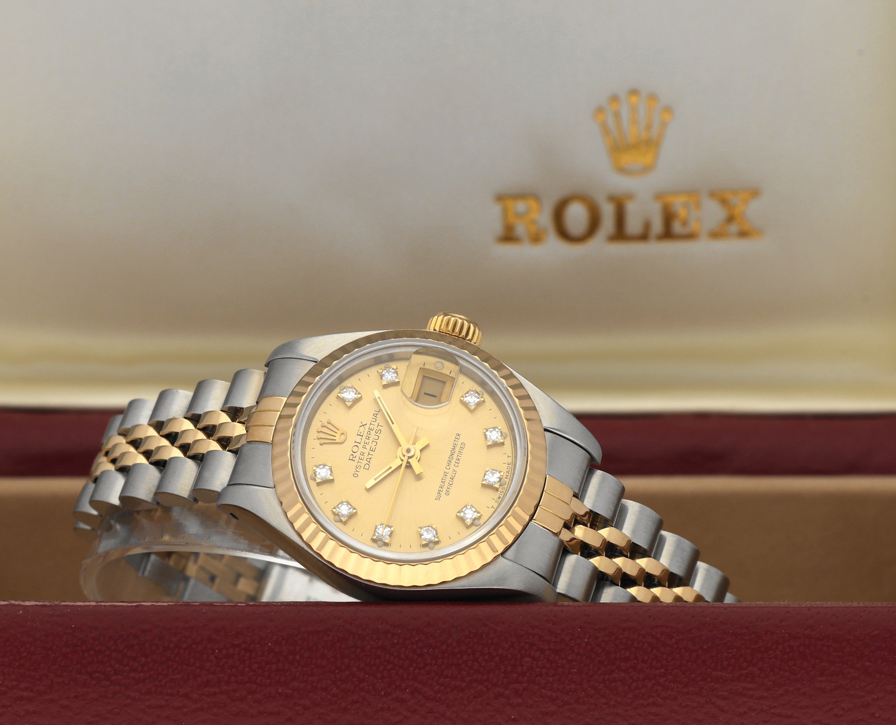 Rolex Lady-Datejust 69173G - 1988 - Rolex horloge - Rolex kopen - Rolex dames horloge - Trophies Watches