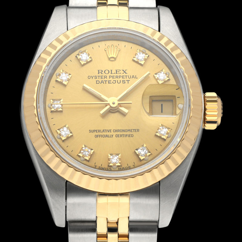 Rolex Lady-Datejust 69173G - 1994 - Rolex horloge - Rolex kopen - Rolex dames horloge - Trophies Watches