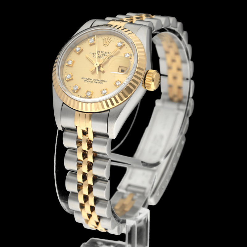 Rolex Lady-Datejust 69173G - 1993 - Rolex horloge - Rolex kopen - Rolex dames horloge - Trophies Watches