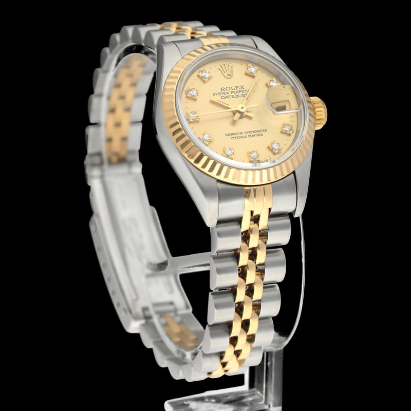 Rolex Lady-Datejust 69173G - 1993 - Rolex horloge - Rolex kopen - Rolex dames horloge - Trophies Watches