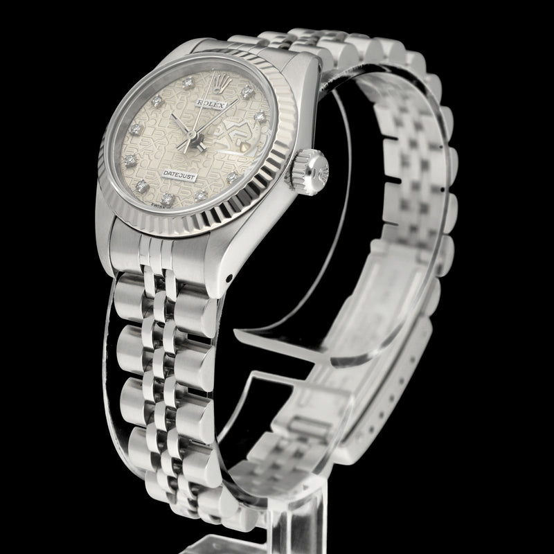 Rolex Oyster Perpetual Lady Datejust 69174G - 1993 - Rolex horloge - Rolex kopen - Rolex dames horloge - Trophies Watches