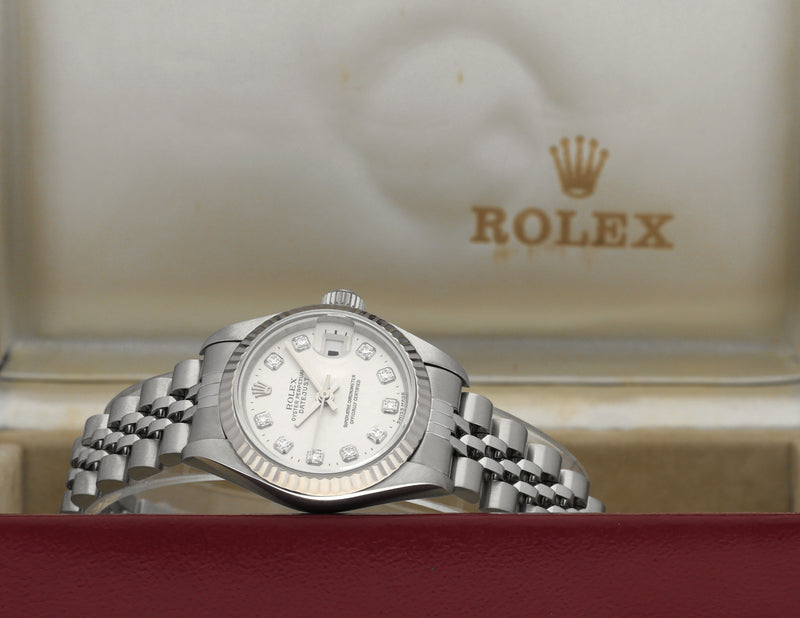 Rolex Oyster Perpetual Lady Datejust 69174G - 1997 - Rolex horloge - Rolex kopen - Rolex dames horloge - Trophies Watches