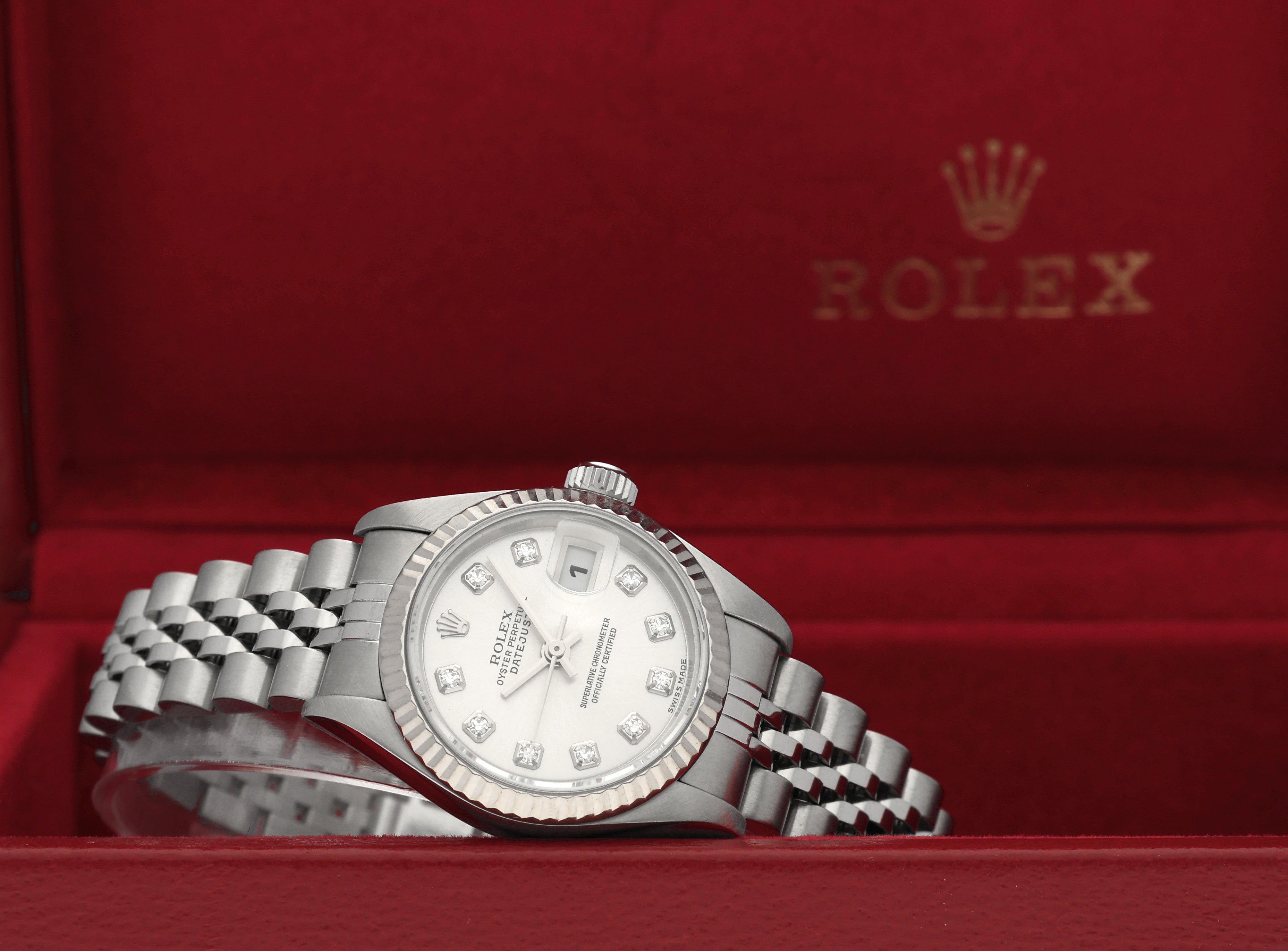 Rolex Oyster Perpetual Lady Datejust 79174G - 2004 - Rolex horloge - Rolex kopen - Rolex dames horloge - Trophies Watches
