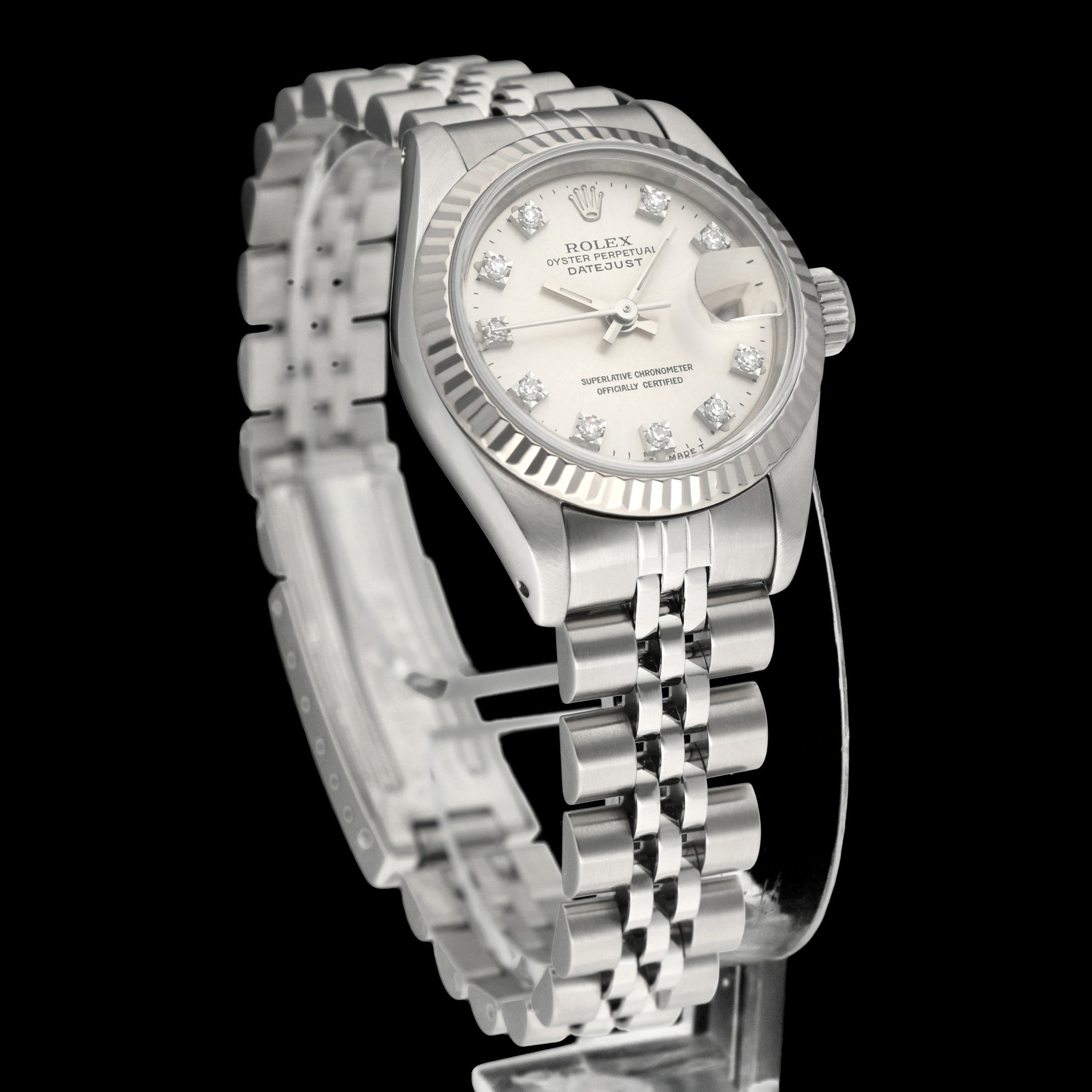 Rolex Oyster Perpetual Lady Datejust 69174G - 1991 - Rolex horloge - Rolex kopen - Rolex dames horloge - Trophies Watches