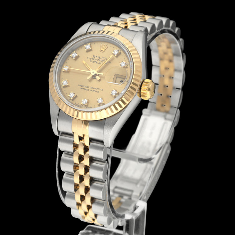 Rolex Lady-Datejust 69173G, Box Papers, 1993 Rolex watch