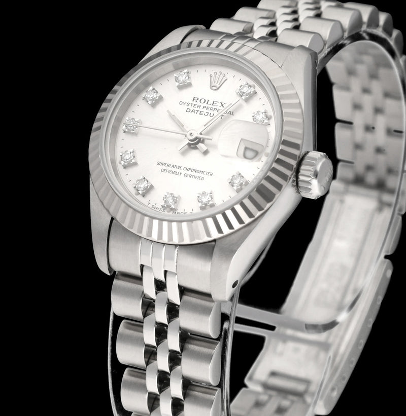 Rolex Oyster Perpetual Lady Datejust 69174G - 1989 - Rolex horloge - Rolex kopen - Rolex dames horloge - Trophies Watches