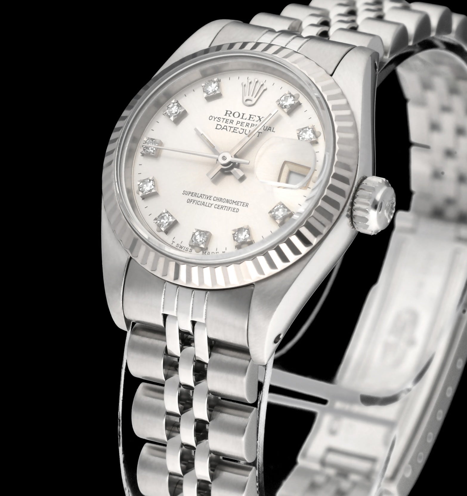 Rolex Oyster Perpetual Lady Datejust 69174G - 1991 - Rolex horloge - Rolex kopen - Rolex dames horloge - Trophies Watches