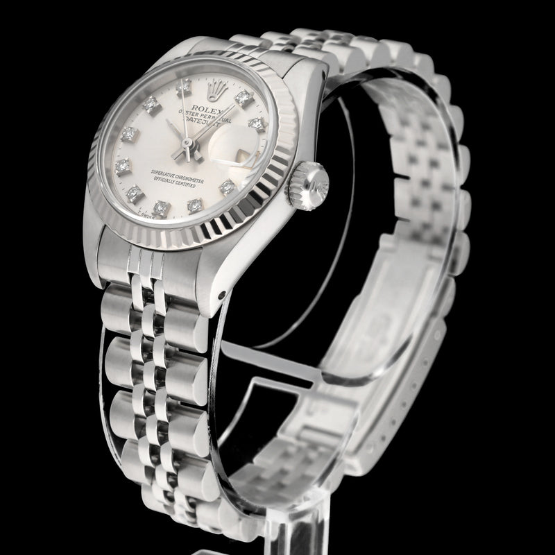 Rolex Oyster Perpetual Lady Datejust 69174G - 1991 - Rolex horloge - Rolex kopen - Rolex dames horloge - Trophies Watches