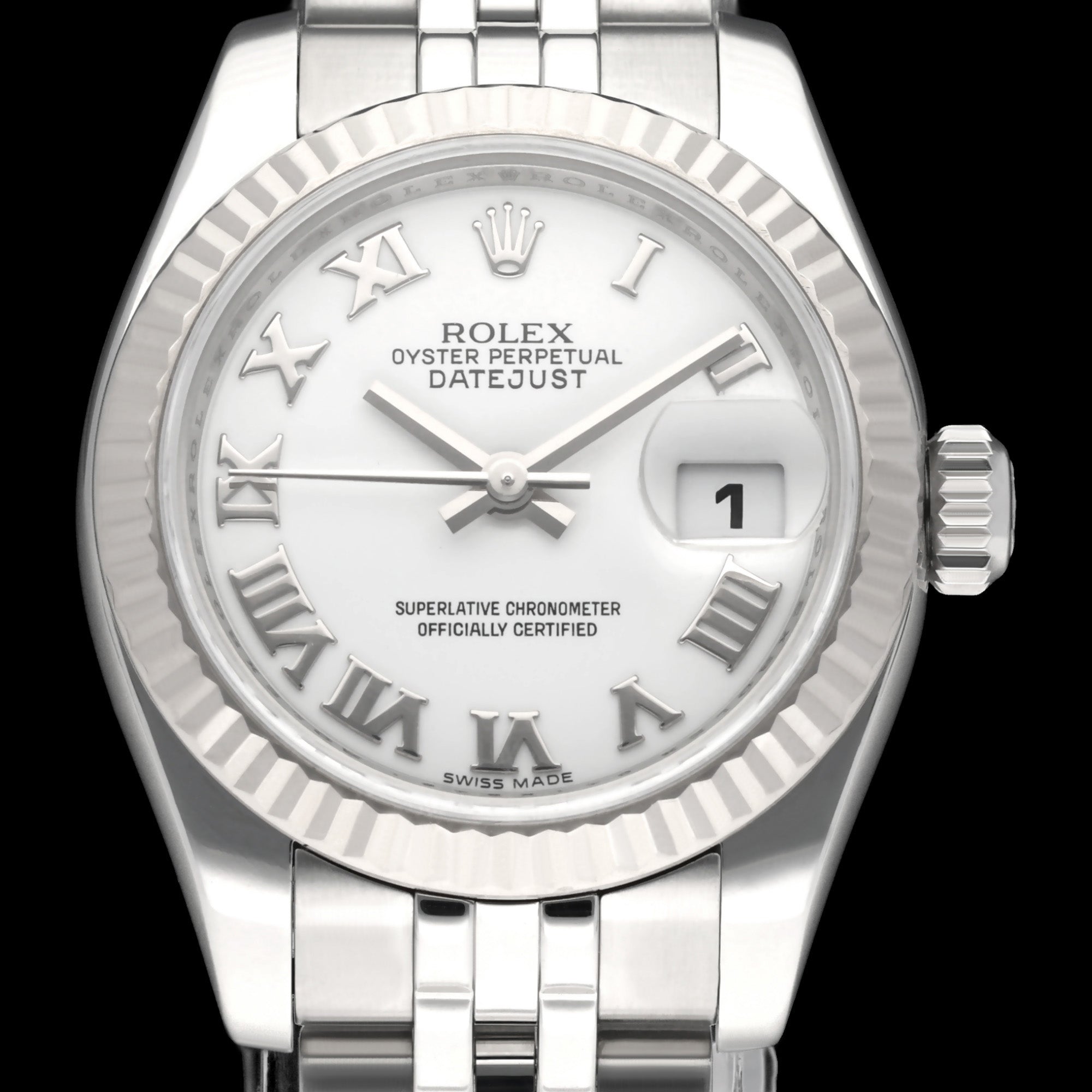Rolex Oyster Perpetual Lady Datejust 179174 - 2011 - Rolex horloge - Rolex kopen - Rolex dames horloge - Trophies Watches