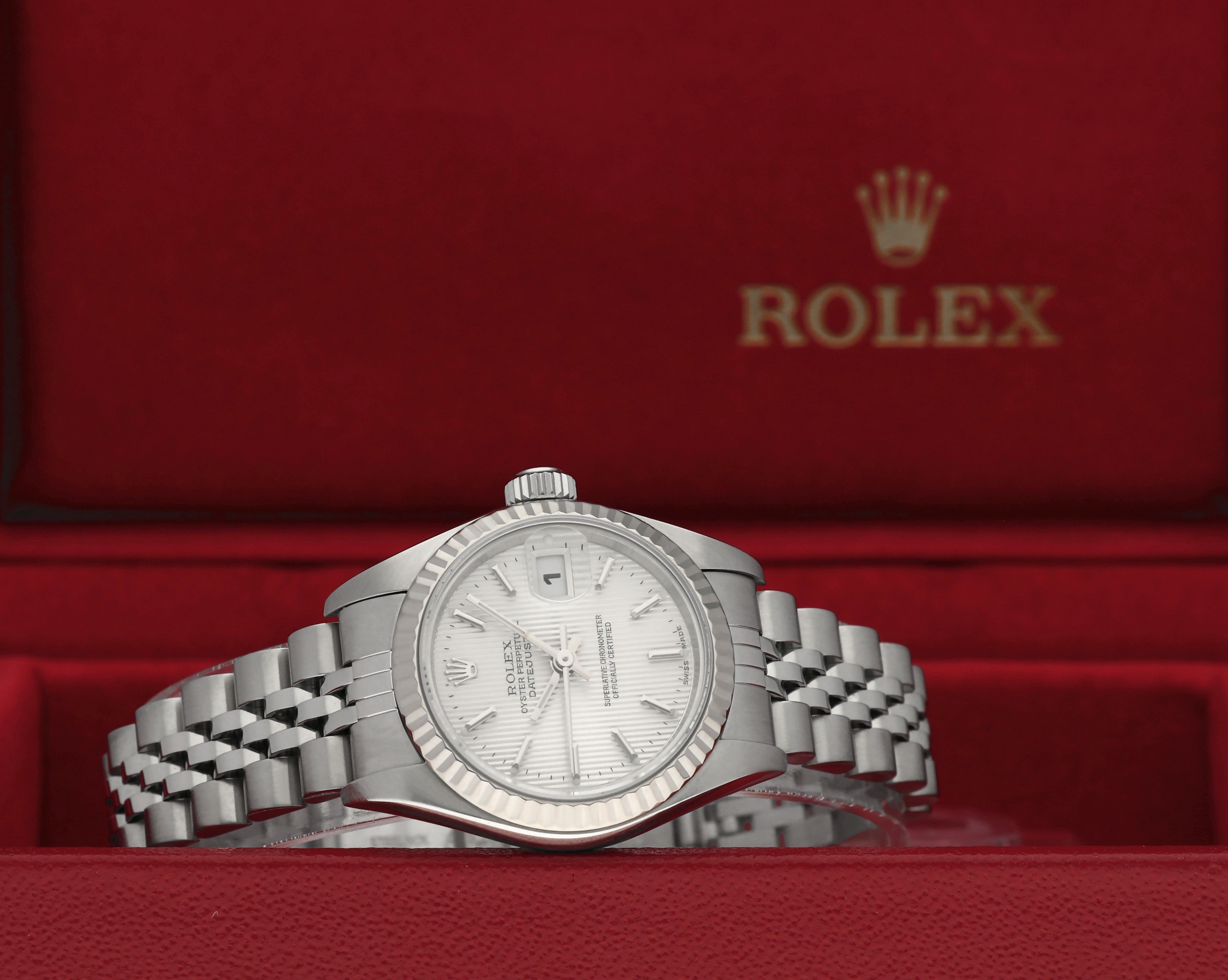 Rolex Oyster Perpetual Lady Datejust 79174 - 2004 - Rolex horloge - Rolex kopen - Rolex dames horloge - Trophies Watches