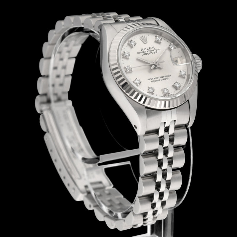 Rolex Oyster Perpetual Lady Datejust 69174G - 1989 - Rolex horloge - Rolex kopen - Rolex dames horloge - Trophies Watches