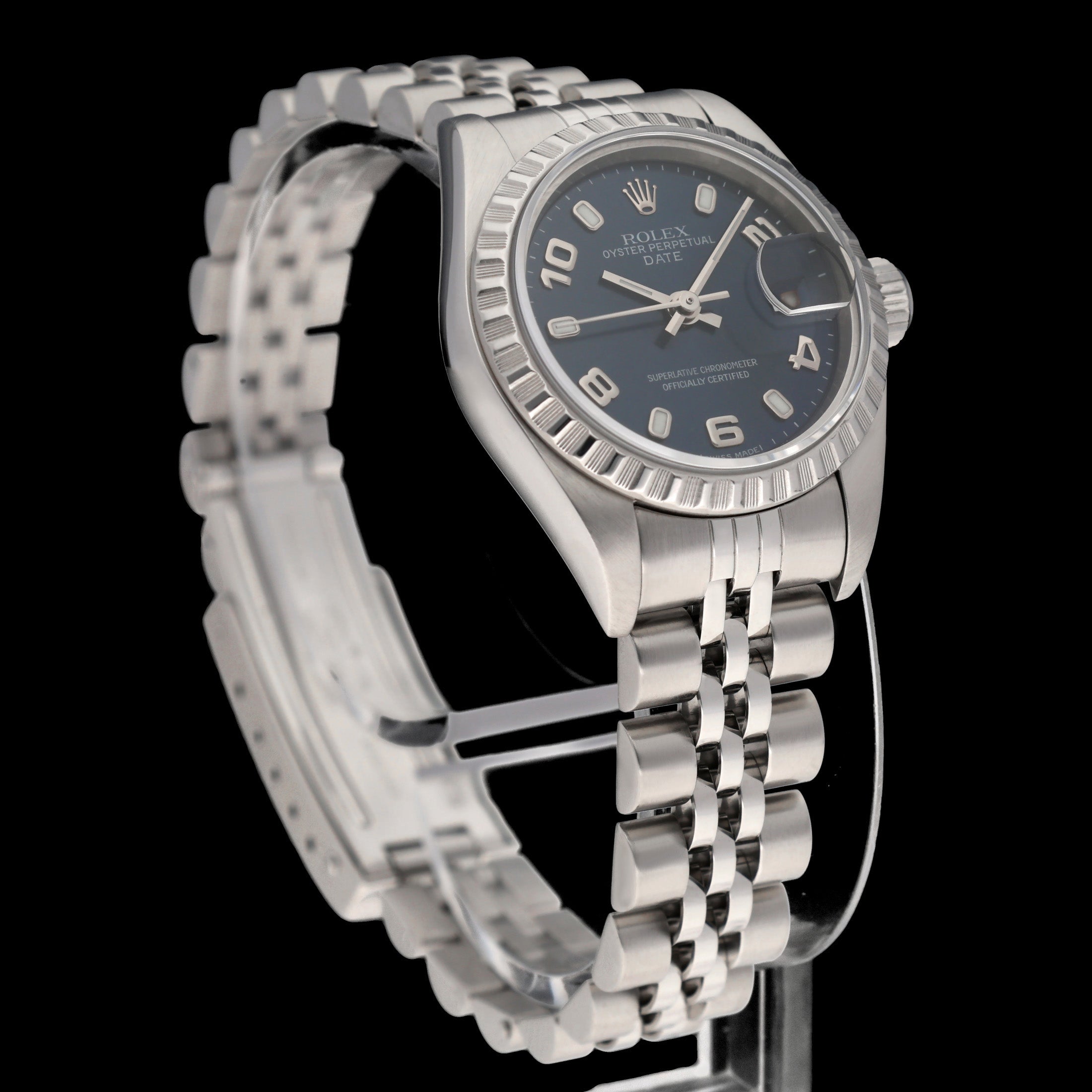 Rolex Oyster Perpetual Lady Date 79240 - 2005 - Rolex horloge - Rolex kopen - Rolex dames horloge - Trophies Watches