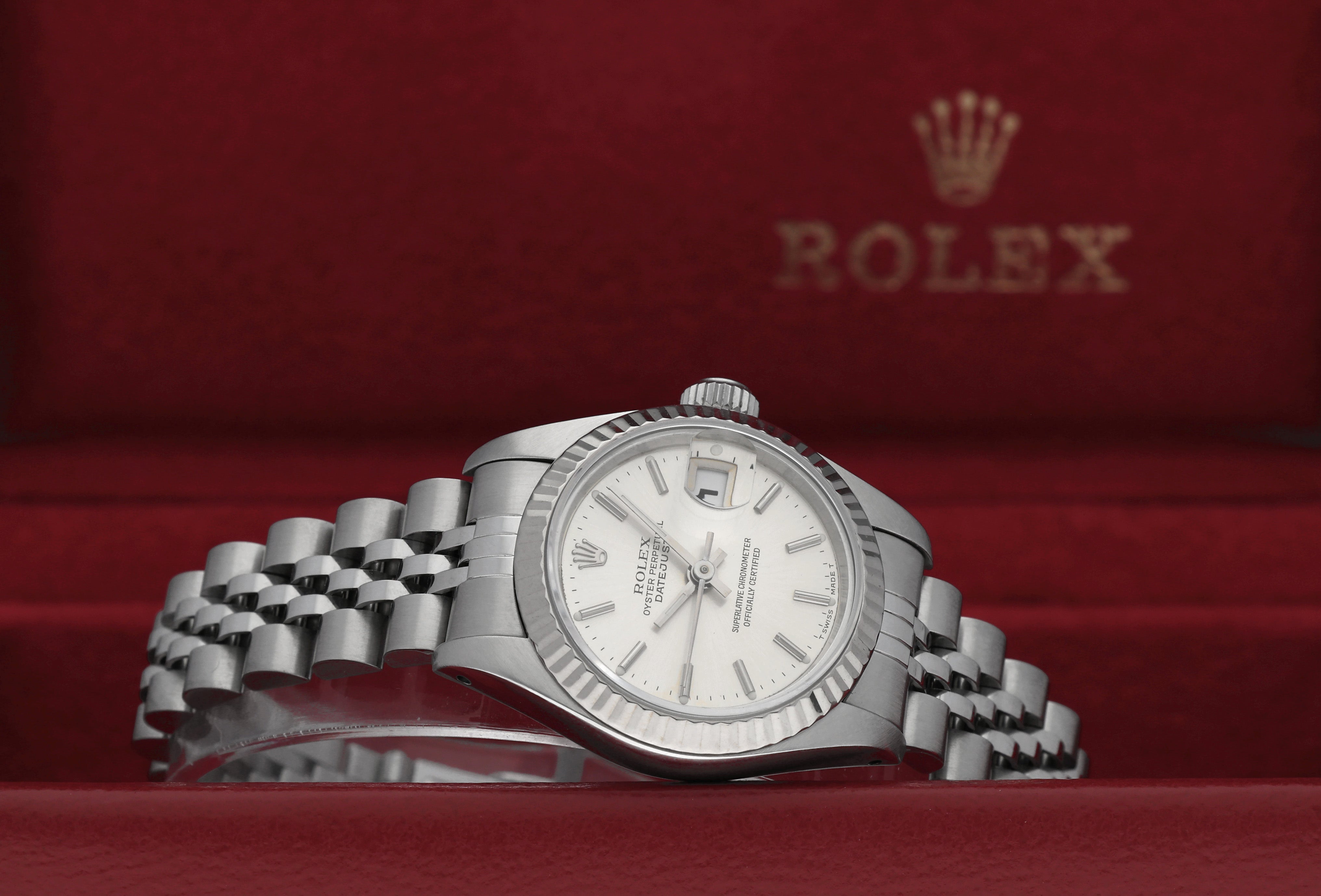Rolex Oyster Perpetual Lady Datejust 69174 - 1993 - Rolex horloge - Rolex kopen - Rolex dames horloge - Trophies Watches