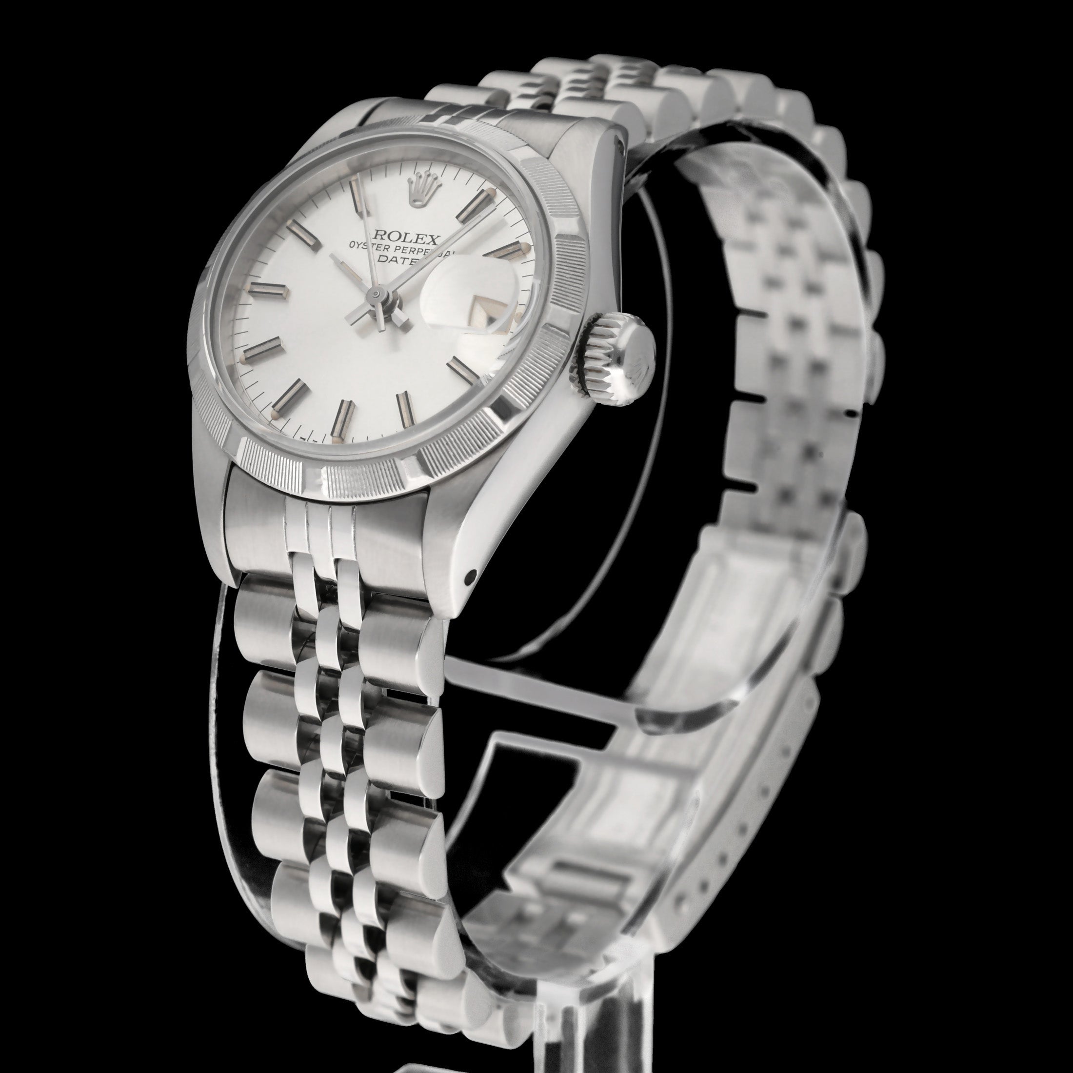 Rolex Oyster Perpetual Lady Date 69190 - 1984 - Rolex horloge - Rolex kopen - Rolex dames horloge - Trophies Watches