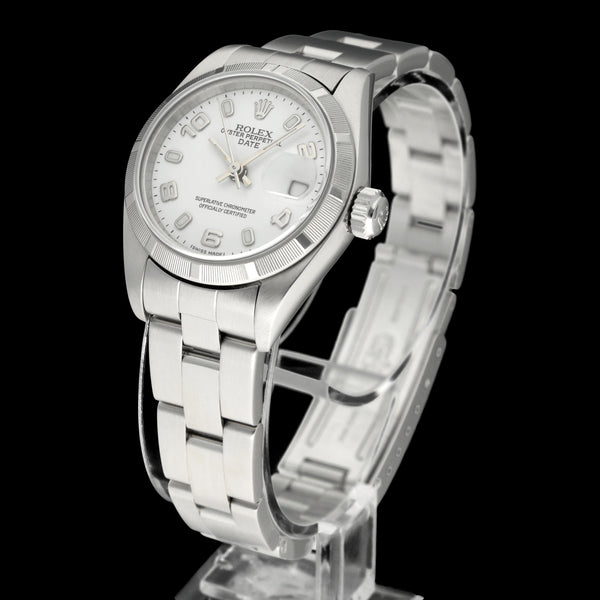 Rolex Oyster Perpetual Lady Date 79190 - 2004 - Rolex horloge - Rolex kopen - Rolex dames horloge - Trophies Watches