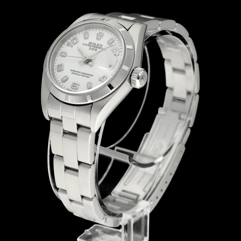 Rolex Oyster Perpetual Lady Date 79190 - 2004 - Rolex horloge - Rolex kopen - Rolex dames horloge - Trophies Watches