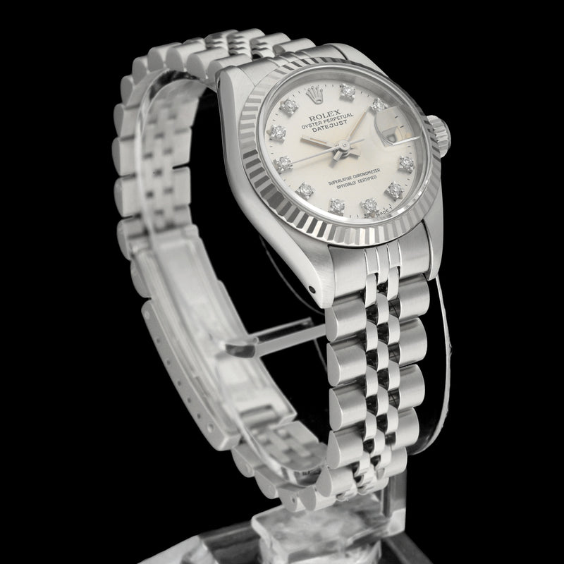 Rolex Oyster Perpetual Lady Datejust 69174G - 1991 - Rolex horloge - Rolex kopen - Rolex dames horloge - Trophies Watches