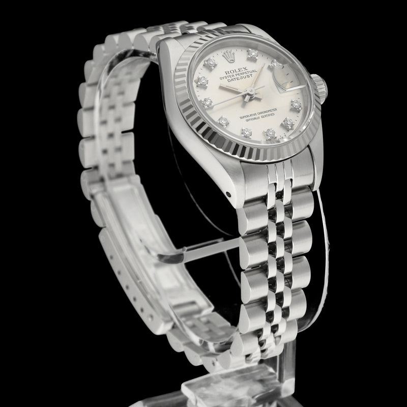 Rolex Oyster Perpetual Lady Datejust 69174G - 1991 - Rolex horloge - Rolex kopen - Rolex dames horloge - Trophies Watches