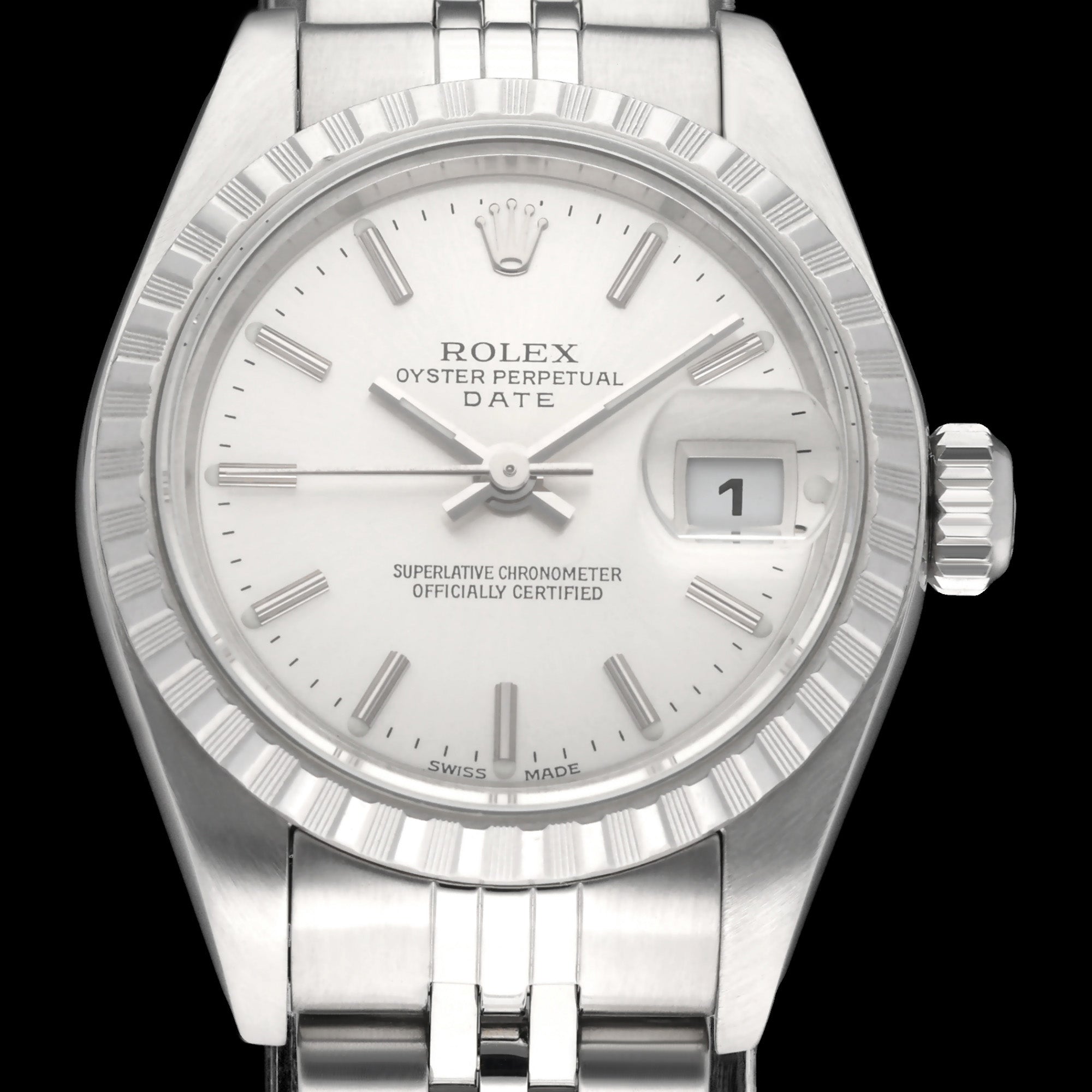 Rolex Oyster Perpetual Lady Date 79240 - 2001 - Rolex horloge - Rolex kopen - Rolex dames horloge - Trophies Watches