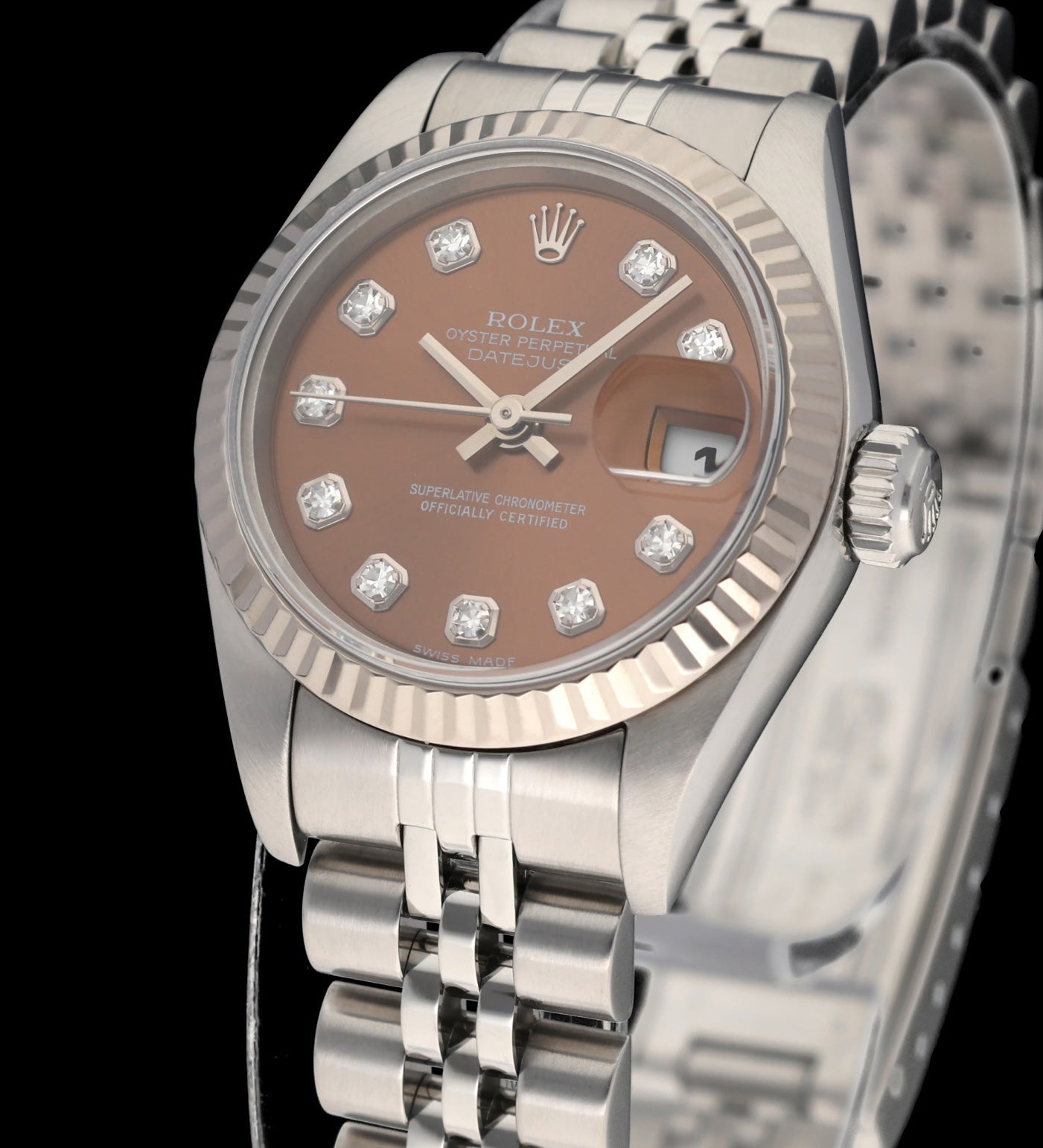 Rolex Oyster Perpetual Lady Datejust 79174G - 2004 - Rolex horloge - Rolex kopen - Rolex dames horloge - Trophies Watches