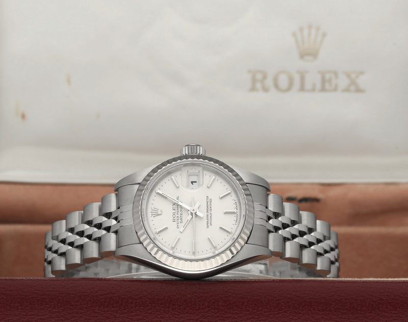 Rolex Oyster Perpetual Lady Datejust 69174 - 1998 - Rolex horloge - Rolex kopen - Rolex dames horloge - Trophies Watches
