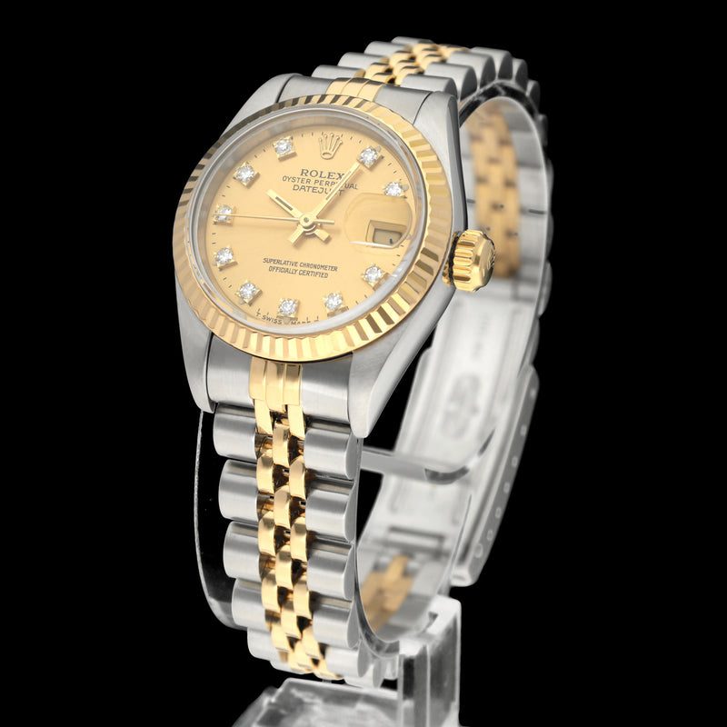 Rolex Lady-Datejust 69173G - 1993 - Rolex horloge - Rolex kopen - Rolex dames horloge - Trophies Watches