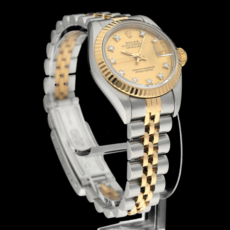 Rolex Lady-Datejust 69173G - 1993 - Rolex horloge - Rolex kopen - Rolex dames horloge - Trophies Watches