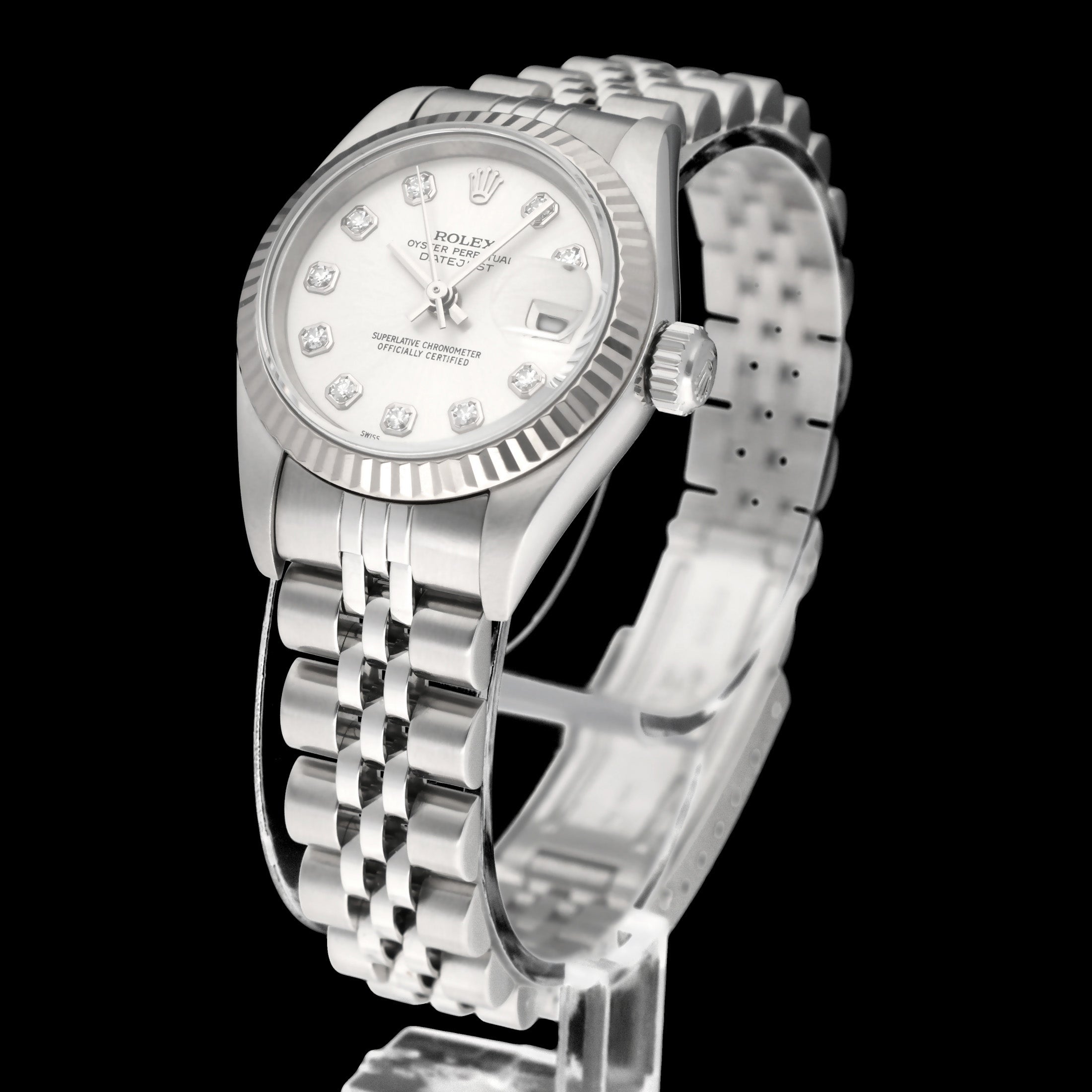 Rolex Oyster Perpetual Lady Datejust 79174G - 2003 - Rolex horloge - Rolex kopen - Rolex dames horloge - Trophies Watche