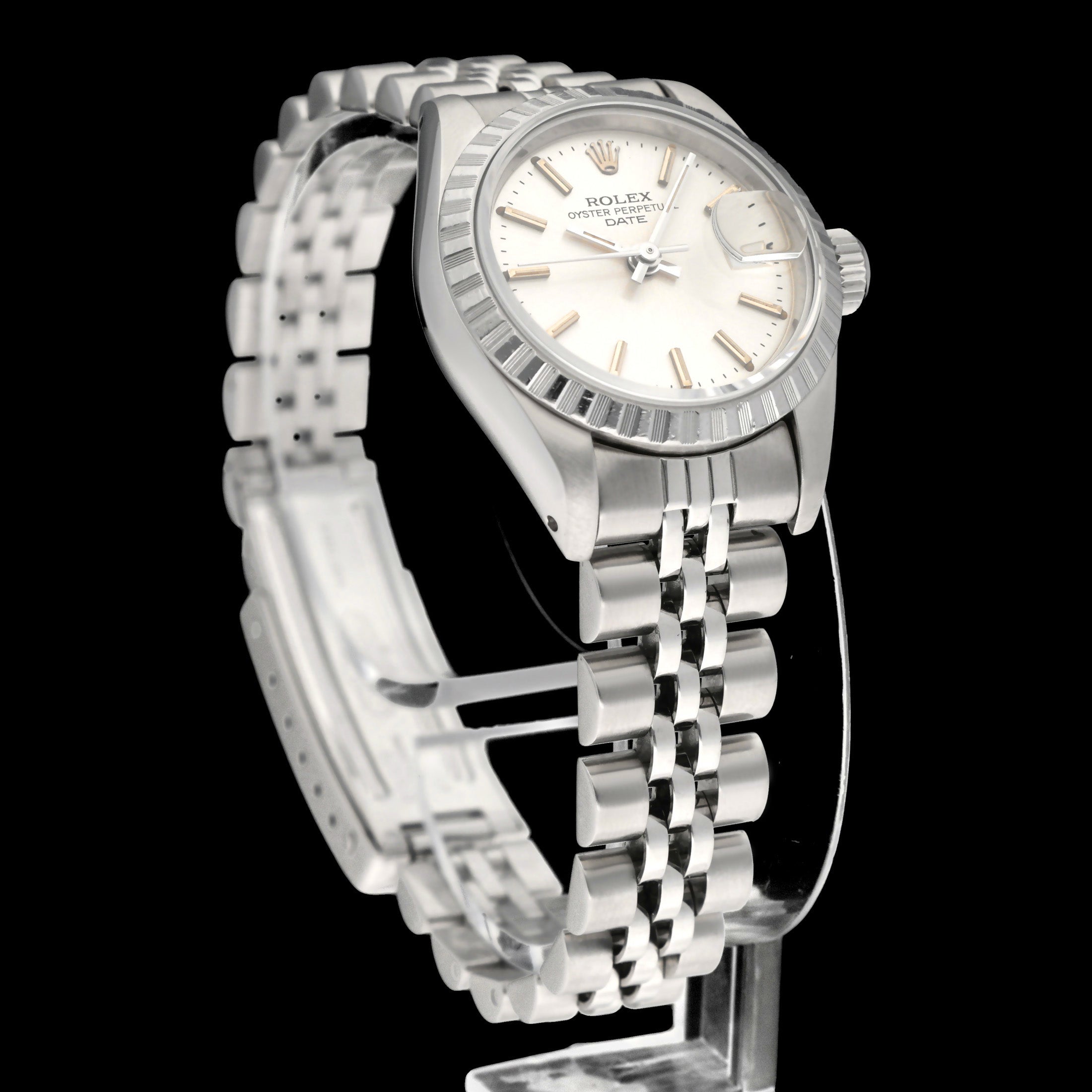 Rolex Oyster Perpetual Lady Date 69240 - 1984 - Rolex horloge - Rolex kopen - Rolex dames horloge - Trophies Watches