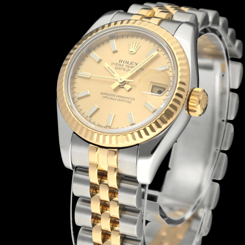 Rolex Lady-Datejust 179173 - 2005 - Rolex horloge - Rolex kopen - Rolex dames horloge - Trophies Watches