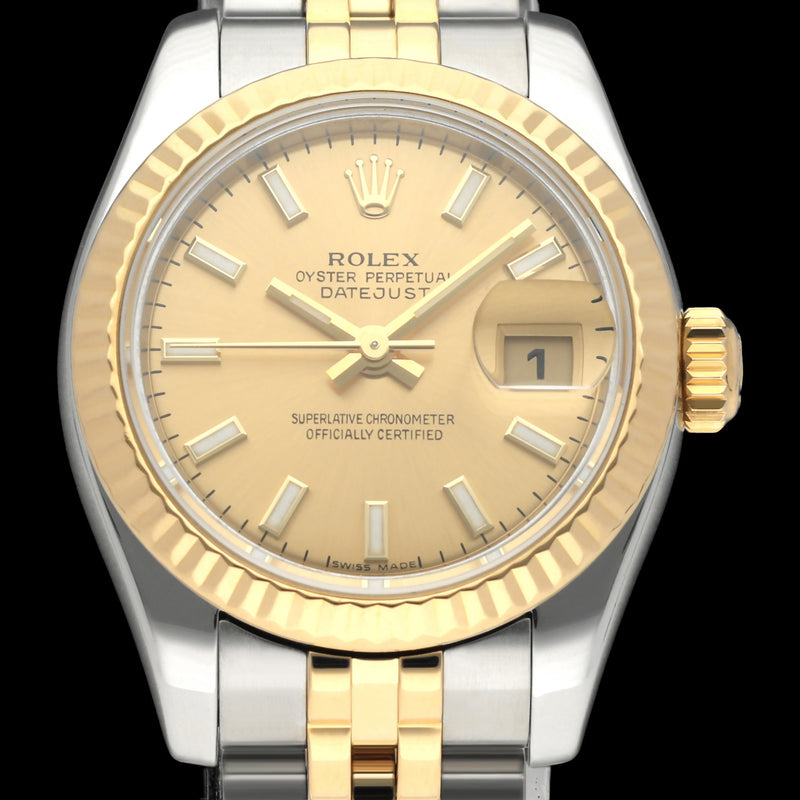 Rolex Lady-Datejust 179173 - 2005 - Rolex horloge - Rolex kopen - Rolex dames horloge - Trophies Watches