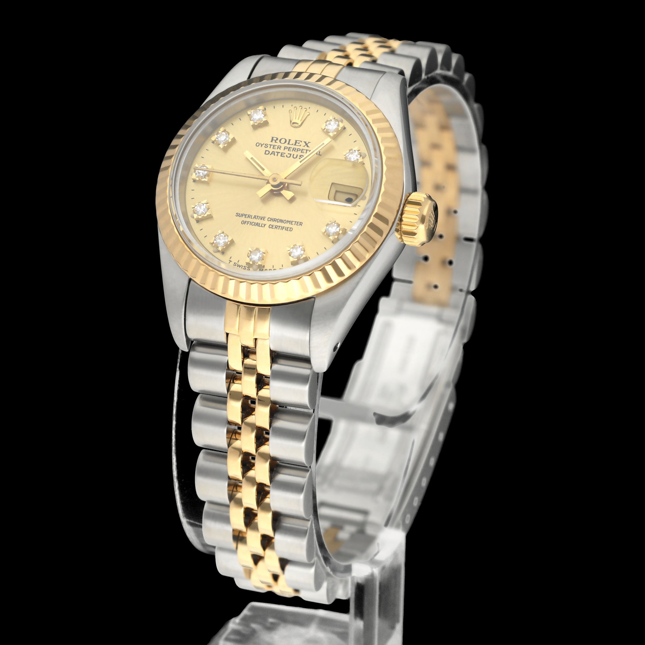 Rolex Lady-Datejust 69173G - 1990 - Rolex horloge - Rolex kopen - Rolex dames horloge - Trophies Watches