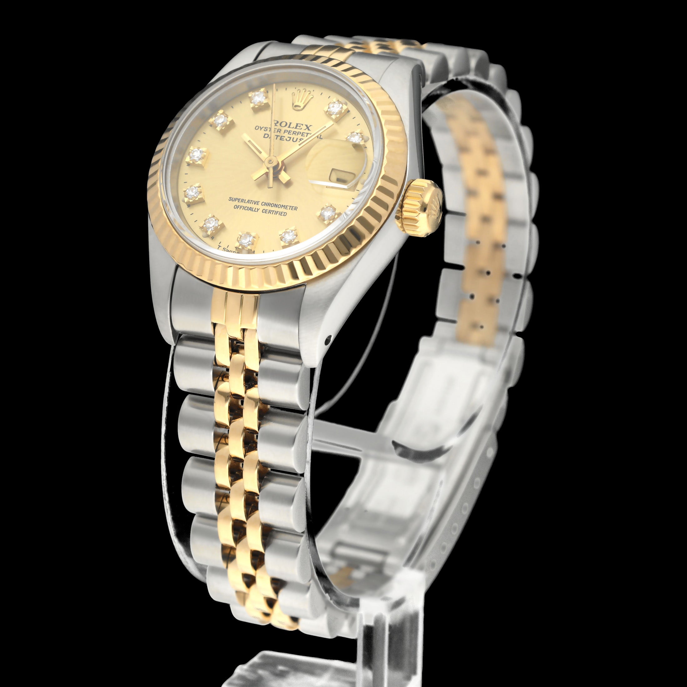 Rolex Lady-Datejust 69173G - 1990 - Rolex horloge - Rolex kopen - Rolex dames horloge - Trophies Watches