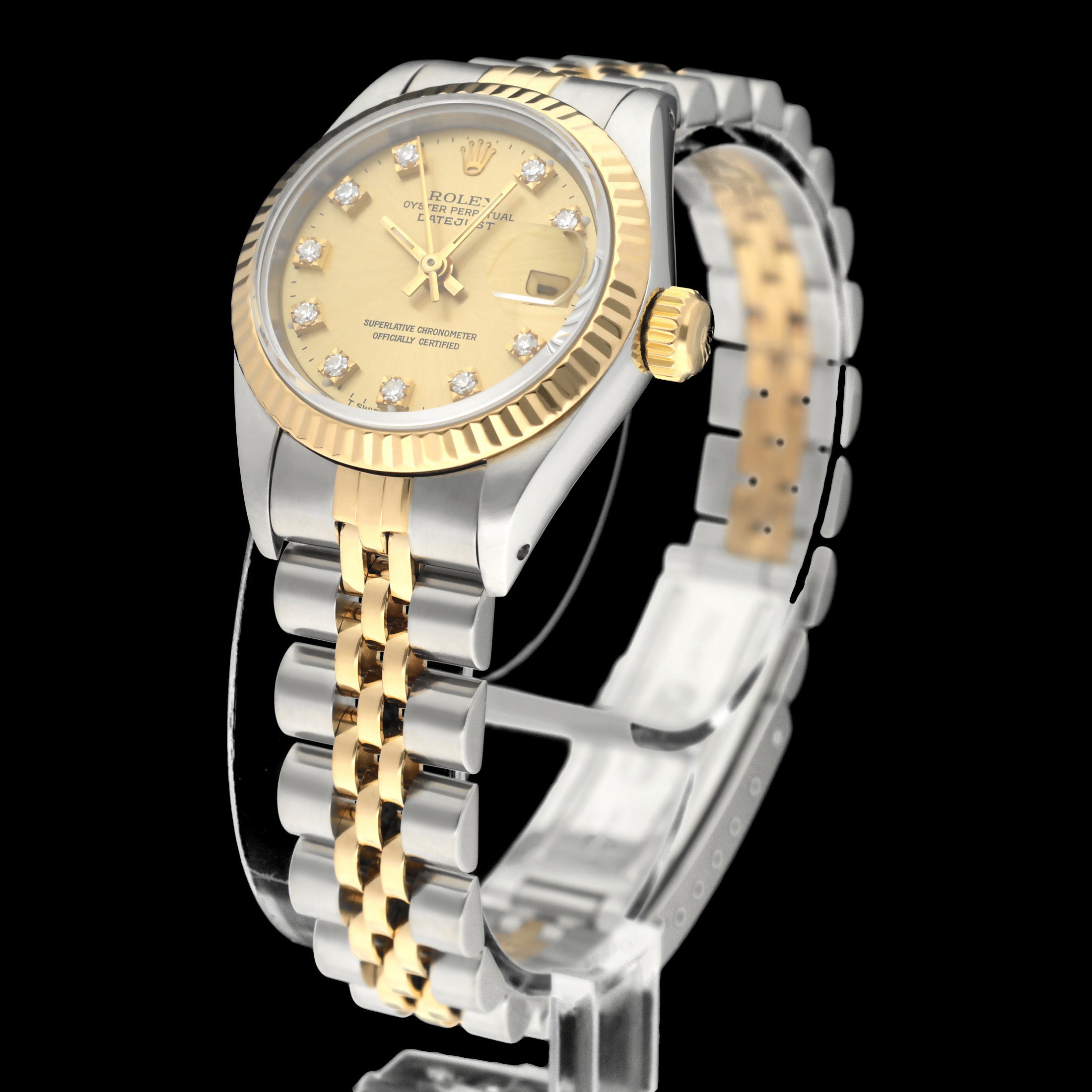 Rolex Lady-Datejust 69173G - 1991 - Rolex horloge - Rolex kopen - Rolex dames horloge - Trophies Watches