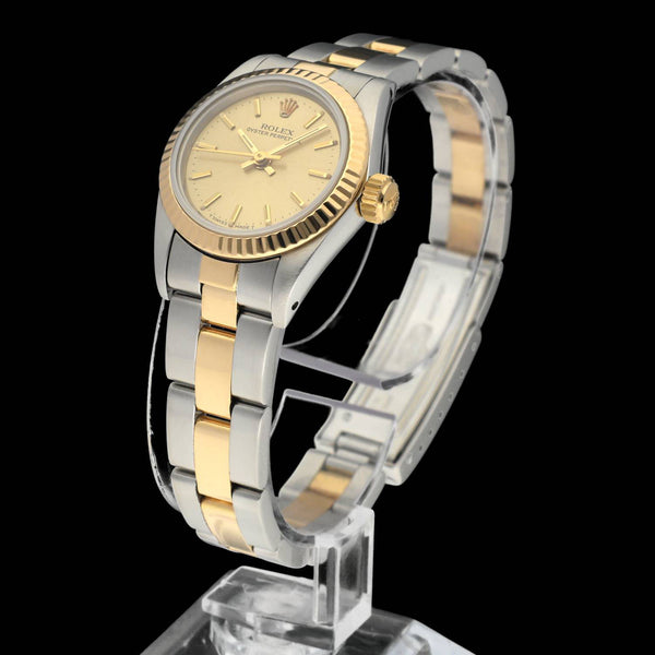 Rolex Oyster Perpetual 67193 - 1989 - Rolex horloge - Rolex kopen - Rolex dames horloge - Trophies Watches