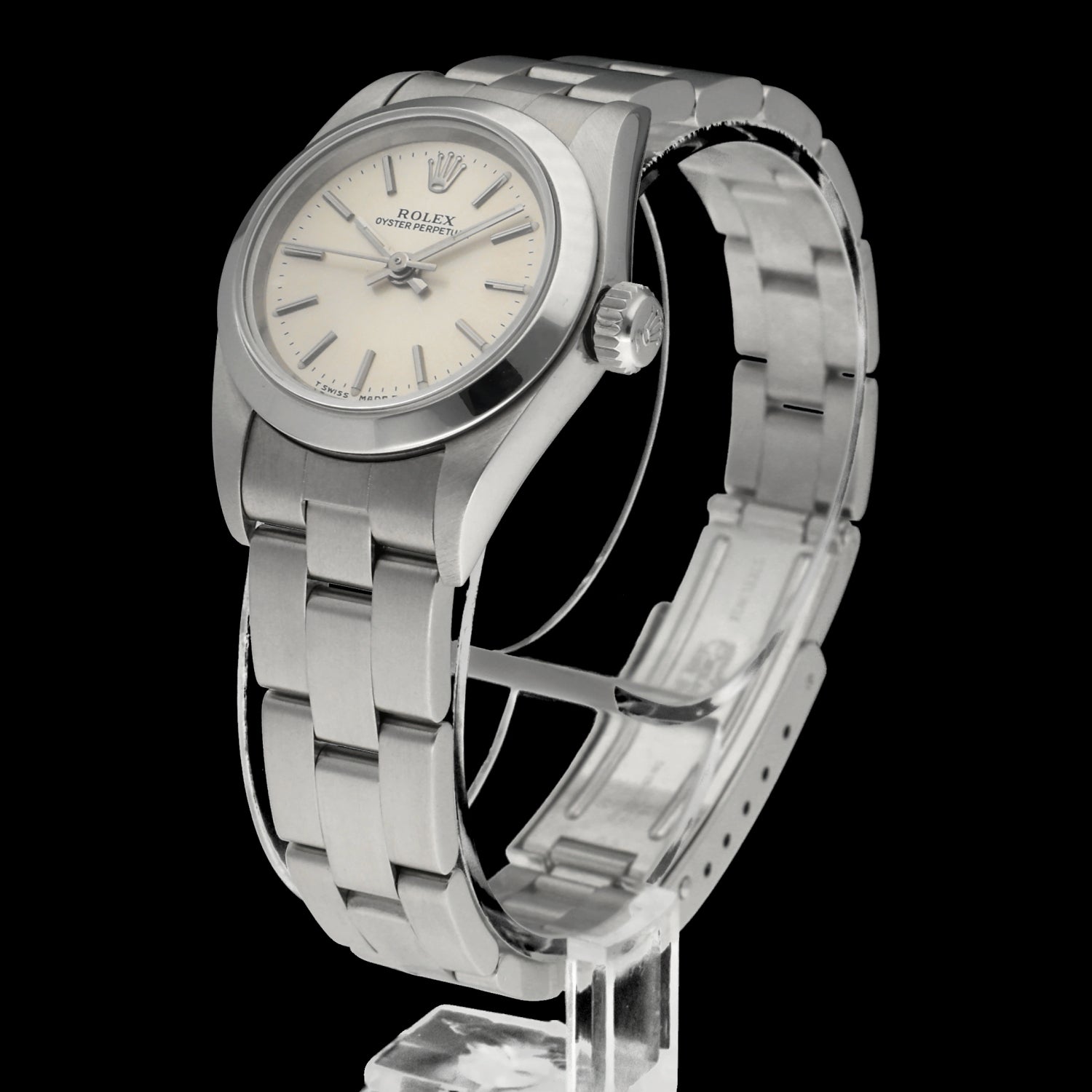 Rolex Oyster Perpetual 67180 - 1998 - Rolex horloge - Rolex kopen - Rolex dames horloge - Trophies Watches