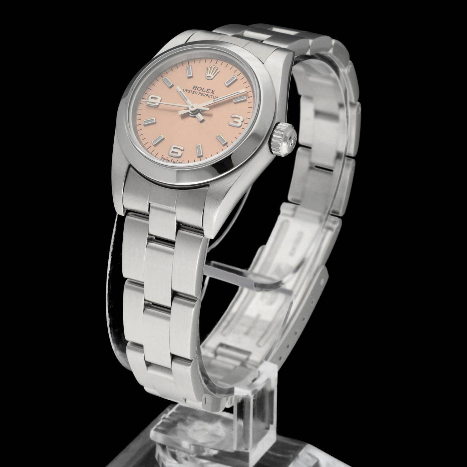 Rolex Oyster Perpetual 76080 - 2004 - Rolex horloge - Rolex kopen - Rolex dames horloge - Trophies Watches