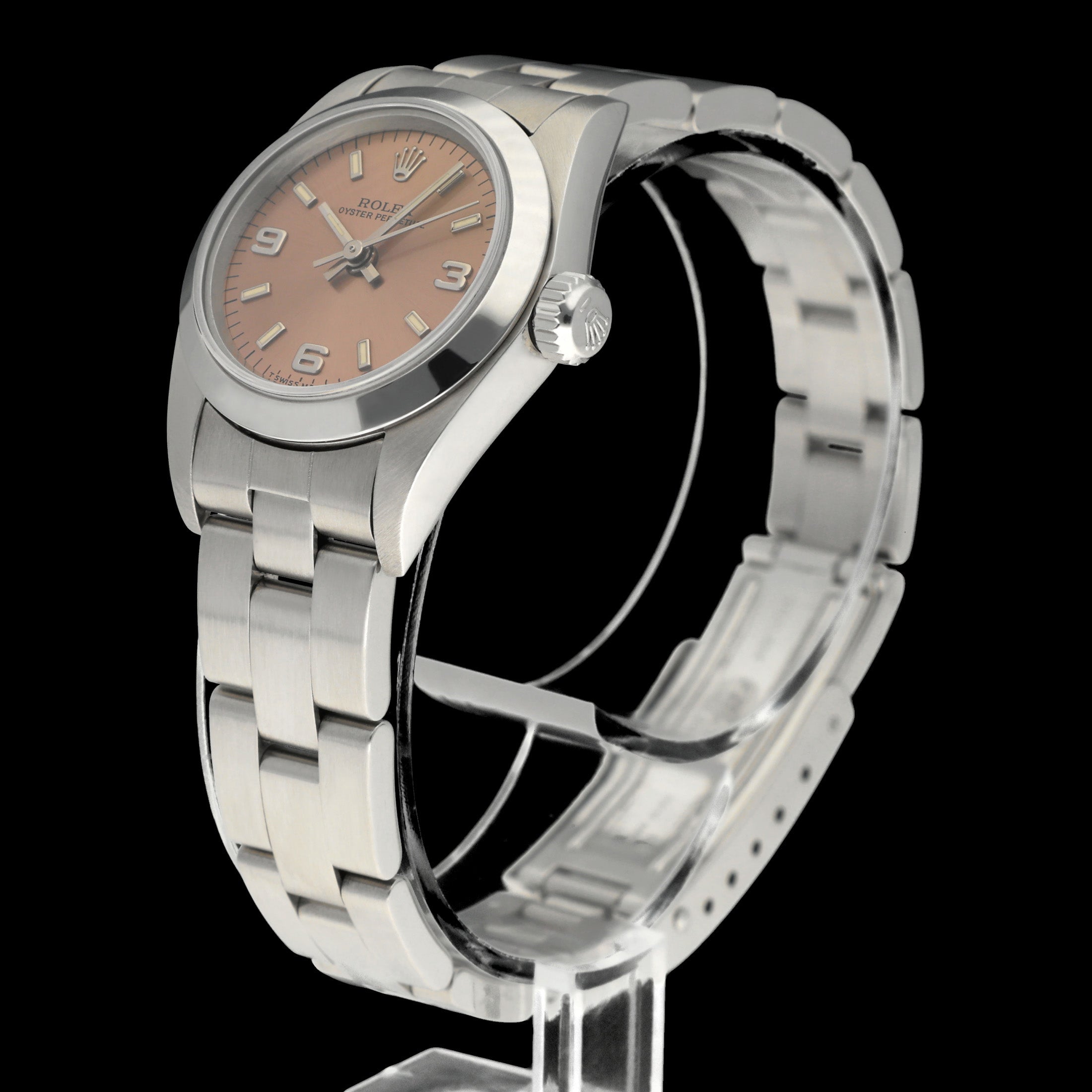 Rolex Oyster Perpetual 67180 - 1998 - Rolex horloge - Rolex kopen - Rolex dames horloge - Trophies Watches