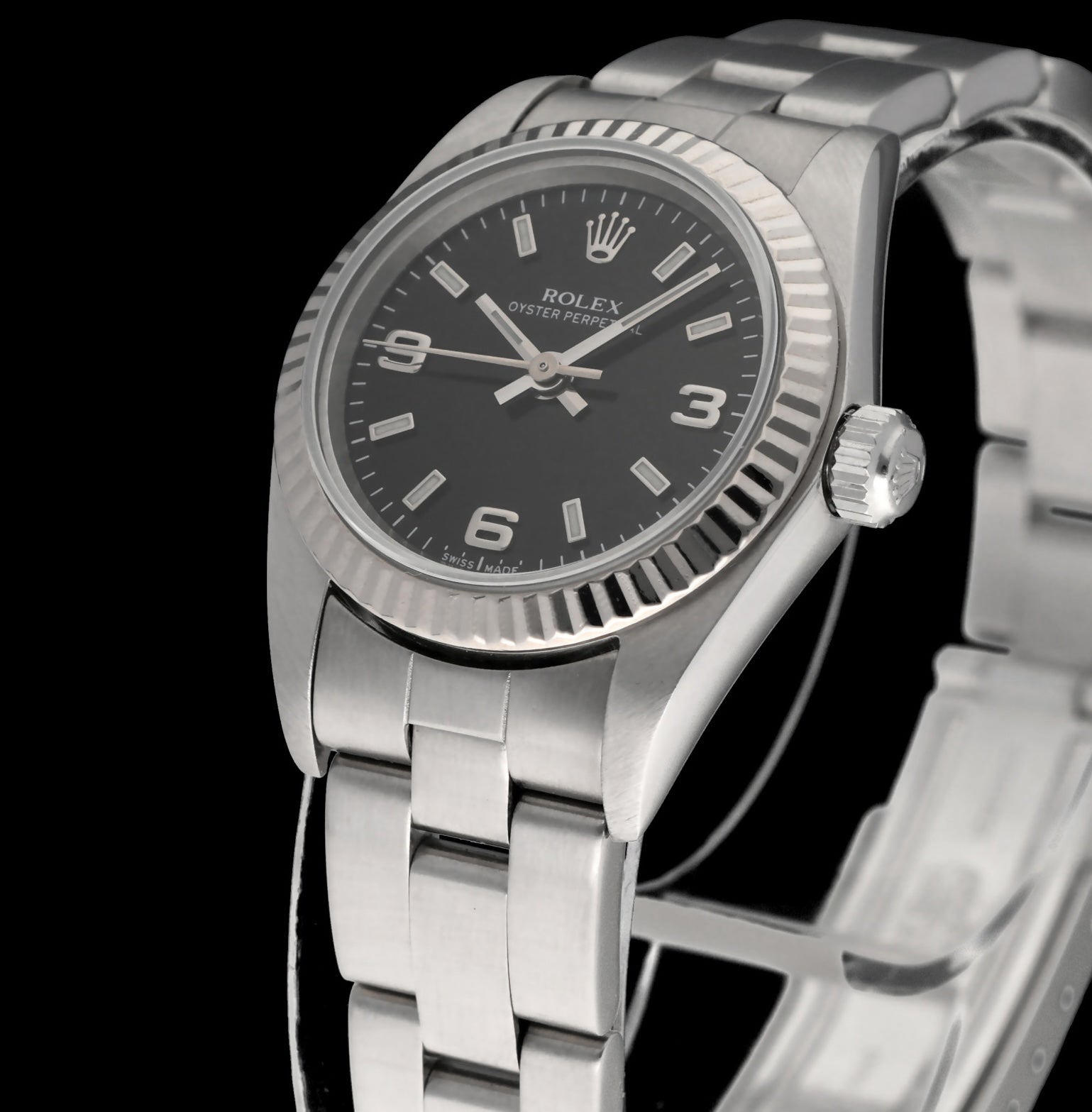 Rolex Oyster Perpetual 76094 - 2000 - Rolex horloge - Rolex kopen - Rolex dames horloge - Trophies Watches