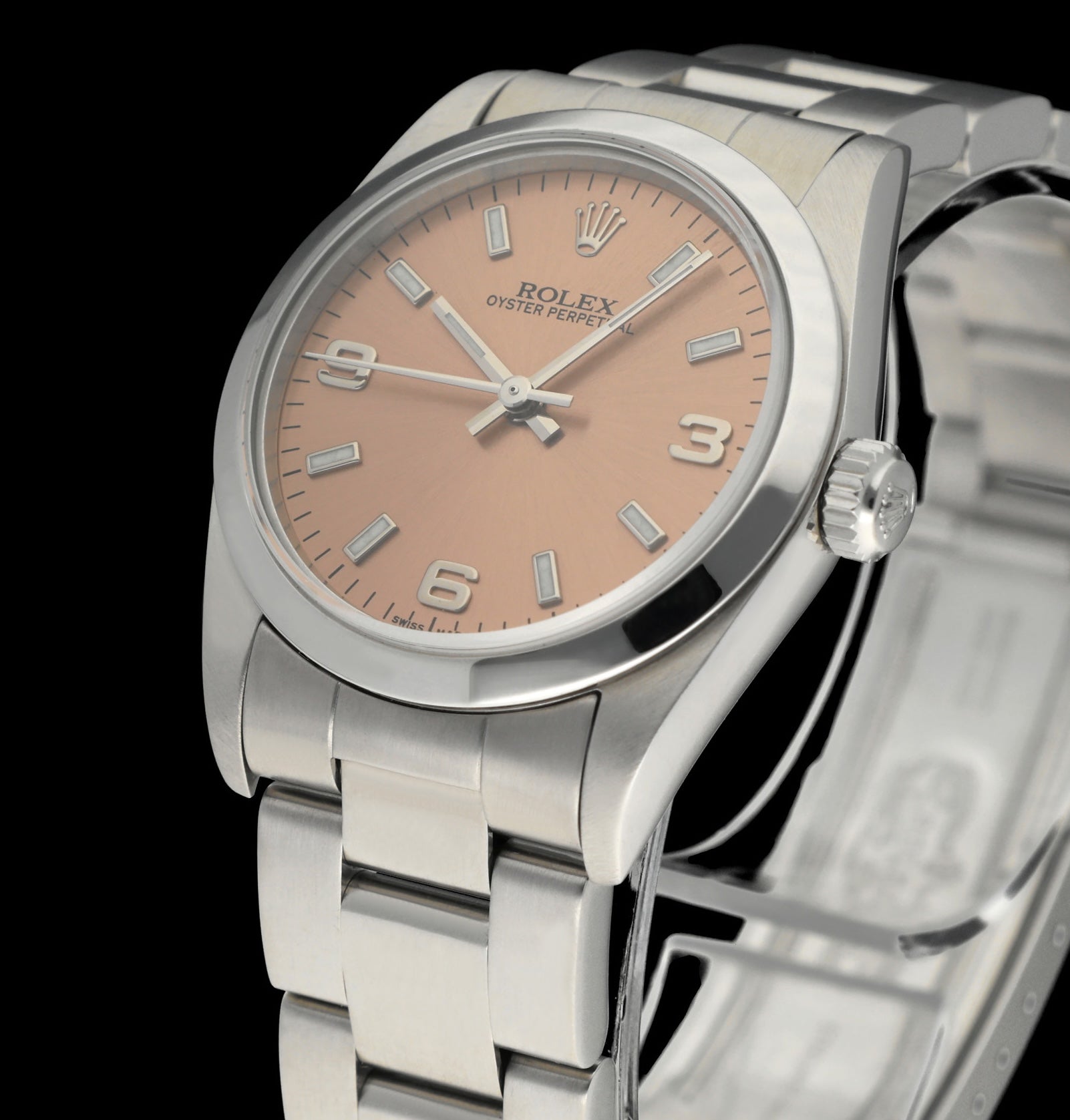 Rolex Oyster Perpetual 77080 - 2002 - Rolex horloge - Rolex kopen - Rolex dames horloge - Trophies Watches