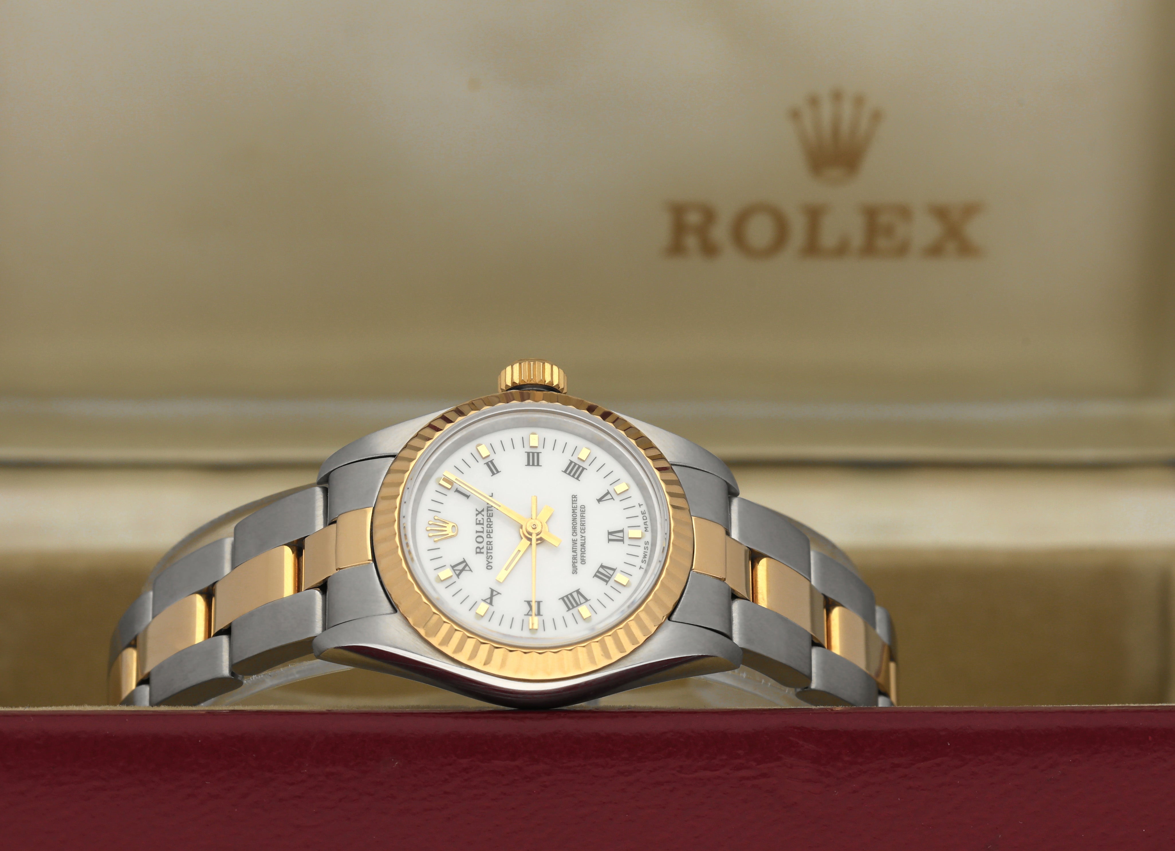 Rolex Oyster Perpetual 26 67193, With Box, 1995