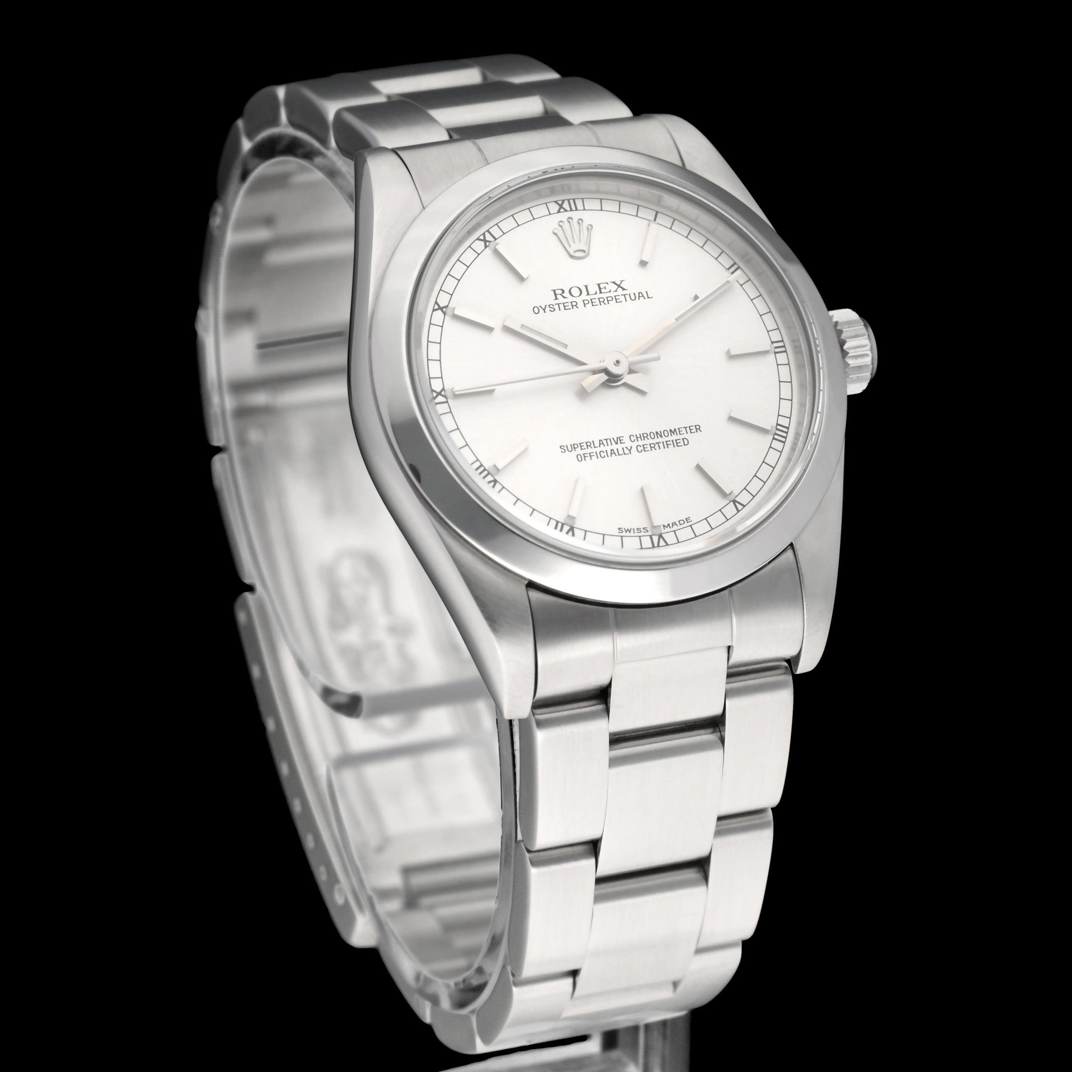 Rolex Oyster Perpetual 77080 - 1999 - Rolex horloge - Rolex kopen - Rolex dames horloge - Trophies Watches