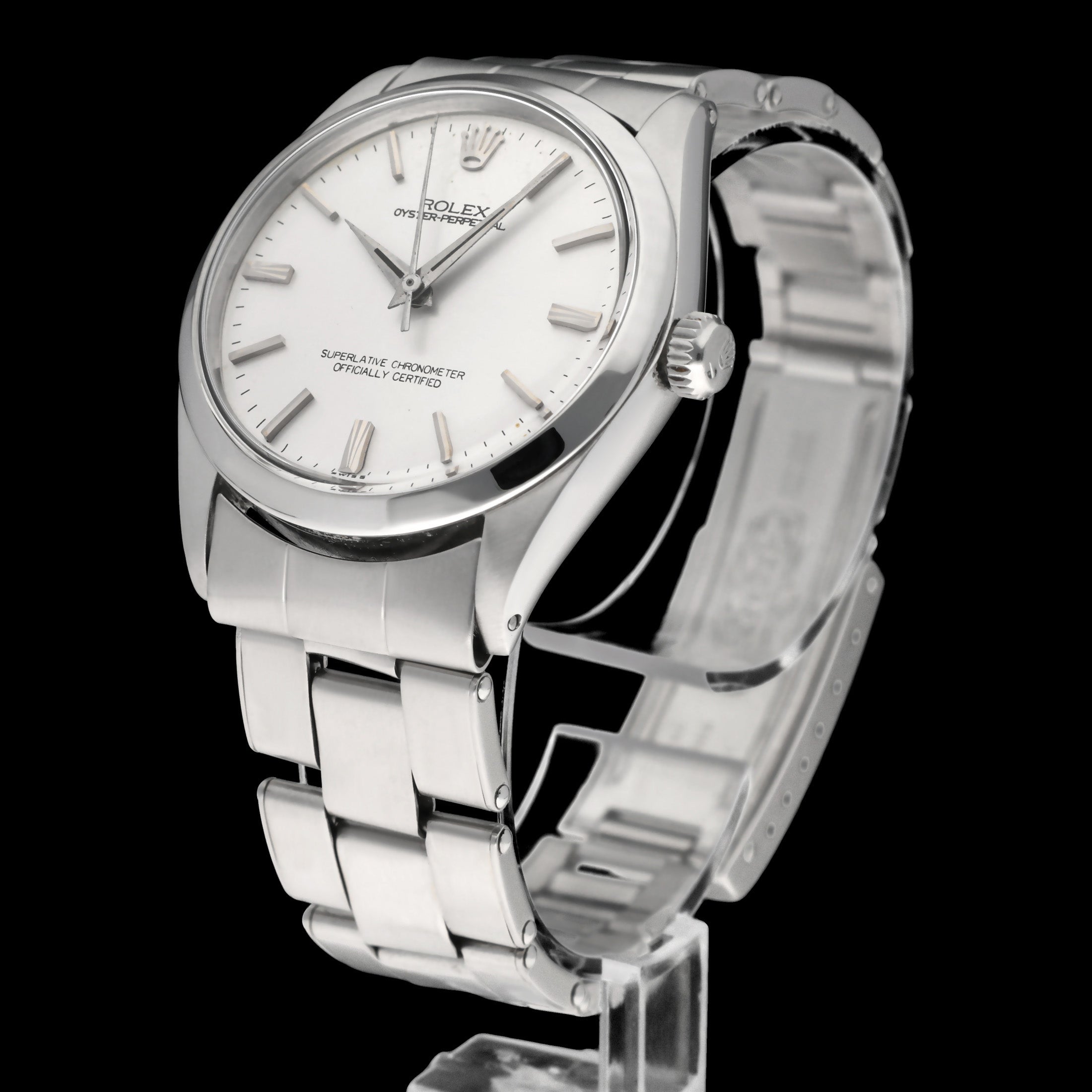 Rolex Oyster Perpetual 34 1002 - 1964 - Rolex horloge - Rolex kopen - Rolex heren horloge - Trophies Watches